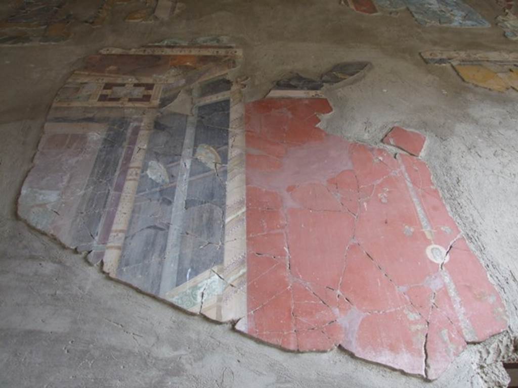 I.9.1 Pompeii.  March 2009.  Room 7. Tablinum. East wall.