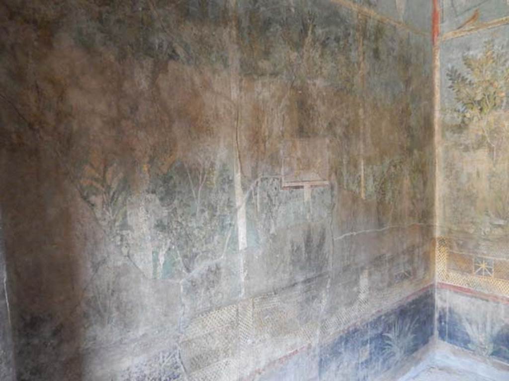 I.9.5 Pompeii, May 2018. Room 5, looking along north wall from doorway. Photo courtesy of Buzz Ferebee.