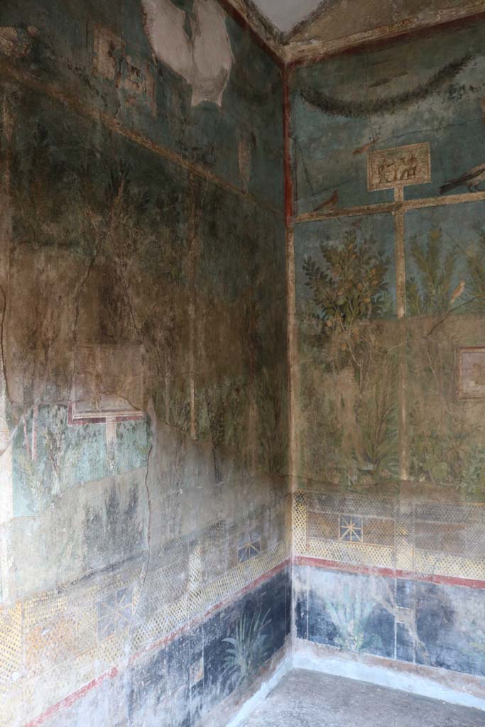 I.9.5 Pompeii. December 2018. 
Room 5, cubiculum. Looking towards north-east corner. Photo courtesy of Aude Durand.
