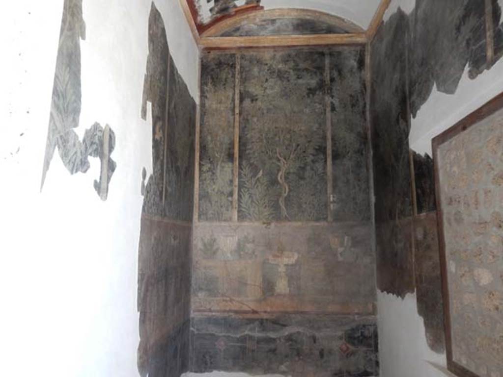 .9.5 Pompeii. October 2022. Room 11, looking east across ceiling. Photo courtesy of Klaus Heese