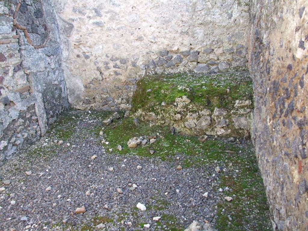 I.9.8 Pompeii. December 2006. Kitchen, first room on left of corridor, looking south.