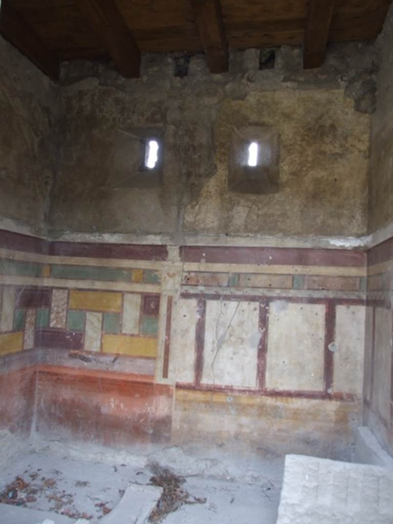 I.9.14 Pompeii. March 2009.  Room 13. South wall.