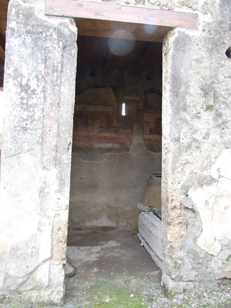 I.9.14 Pompeii. March 2009.  Room 15. Doorway from atrium, looking south.