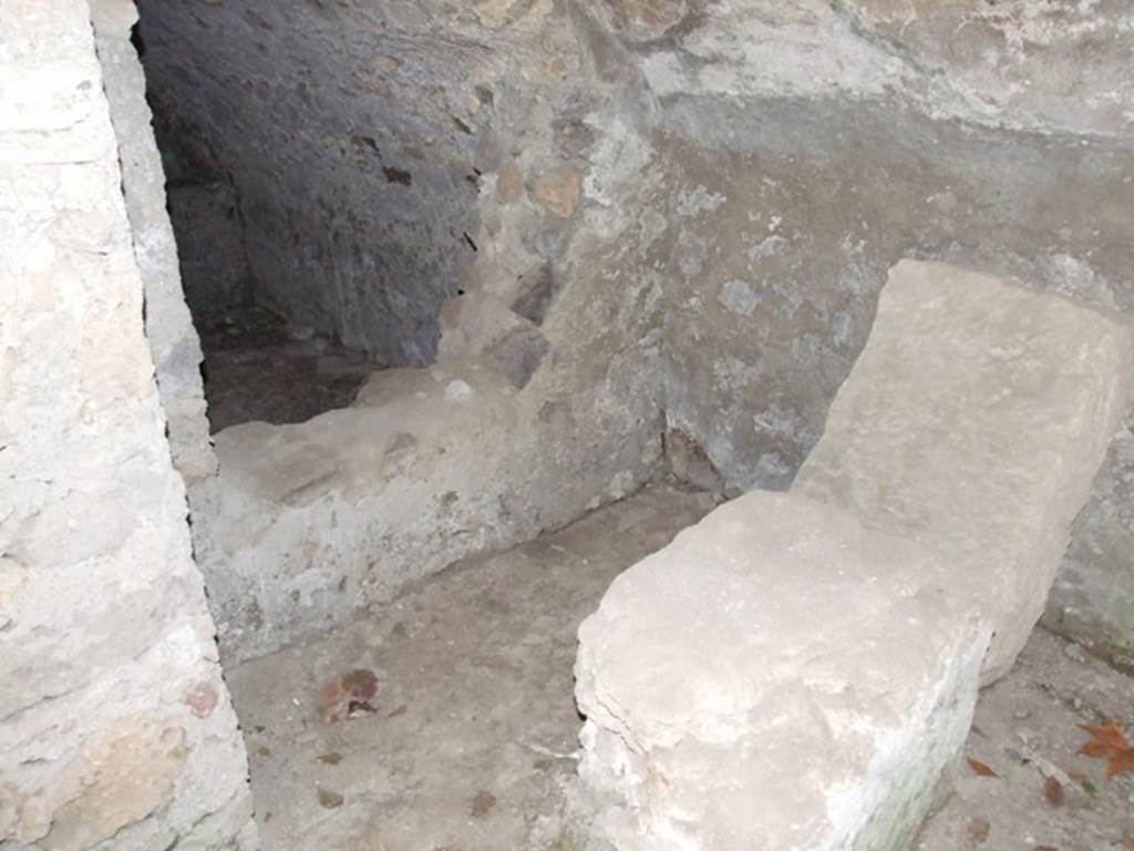I.10.4 Pompeii. March 2009. North-east corner of third lower storeroom C.