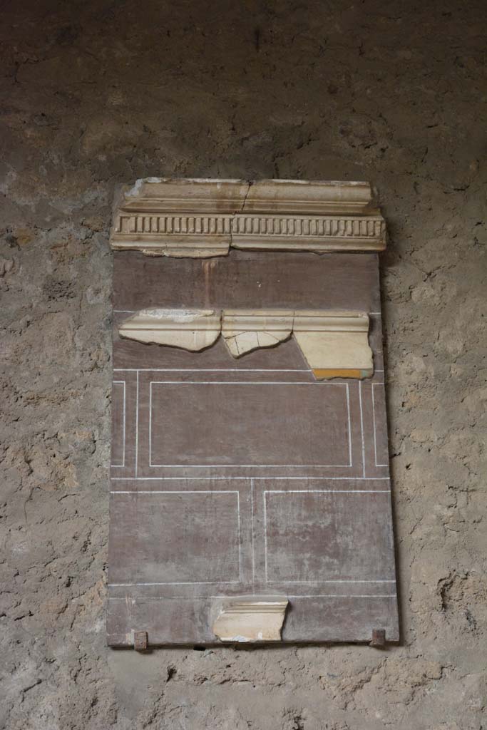 I.10.4 Pompeii. October 2017. Room 13, north wall.
Foto Annette Haug, ERC Grant 681269 DÉCOR.