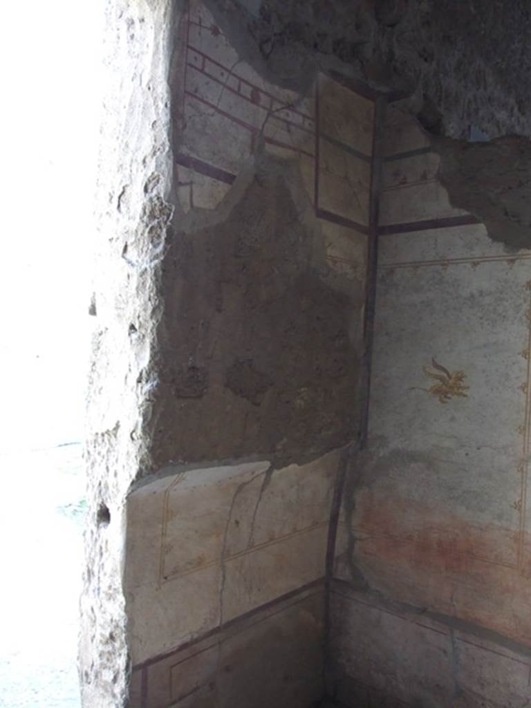 I.10.7 Pompeii. March 2009. Room 3, recess in south-east corner of cubiculum.