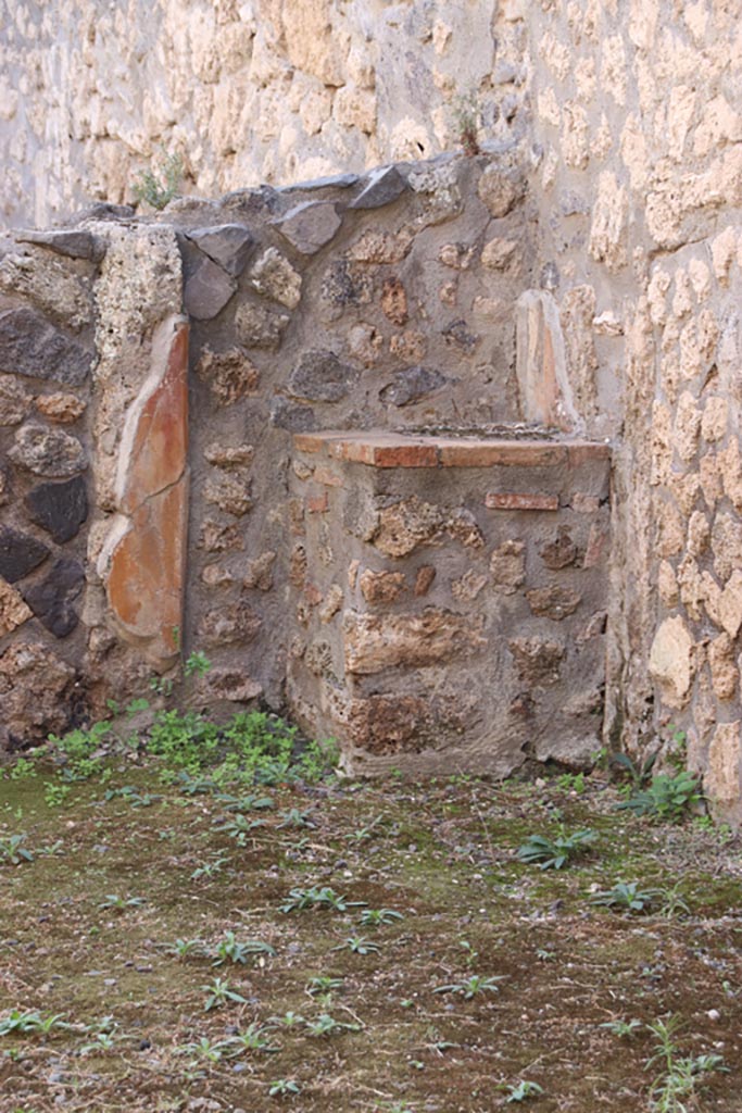 I.11.2 Pompeii. October 2023. 
Looking towards south wall and south-west corner. Photo courtesy of Klaus Heese.