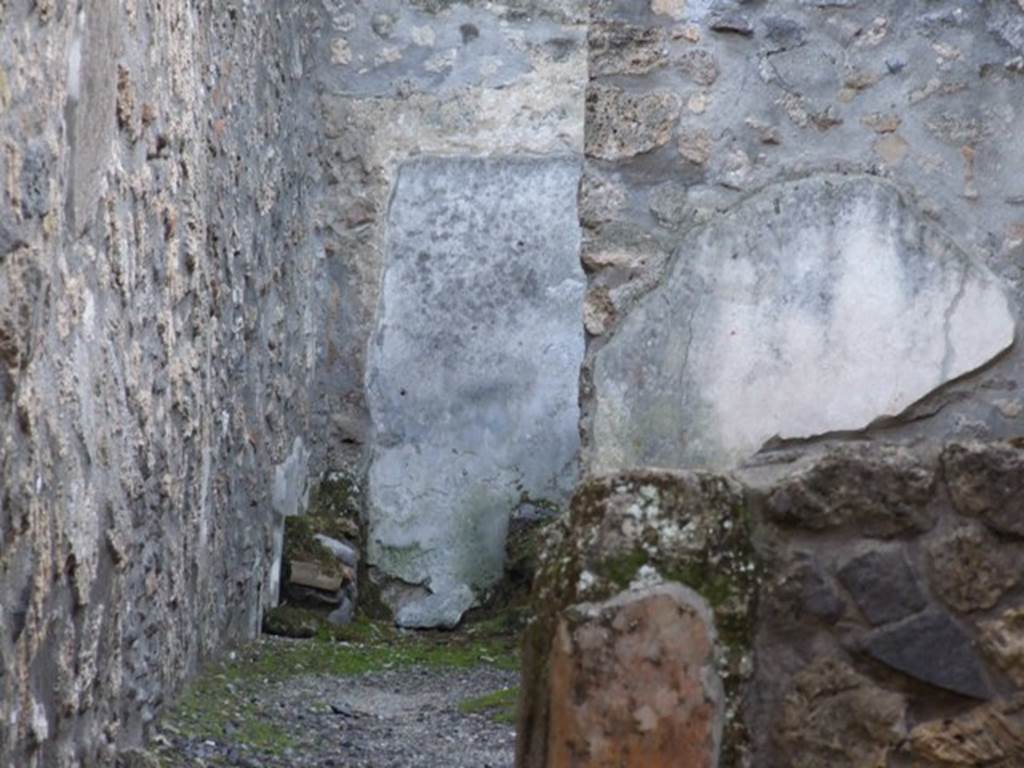 I.11.2 Pompeii. December 2007. Rear rooms on south side.