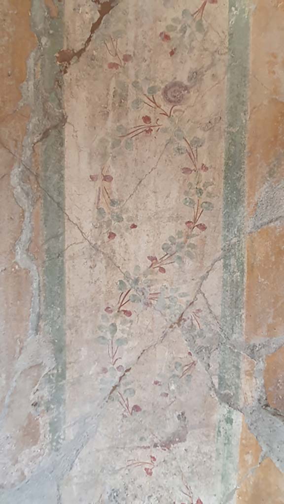 I.11.10 Pompeii. July 2021. Painted decoration on north wall. 
Foto Annette Haug, ERC Grant 681269 DÉCOR.