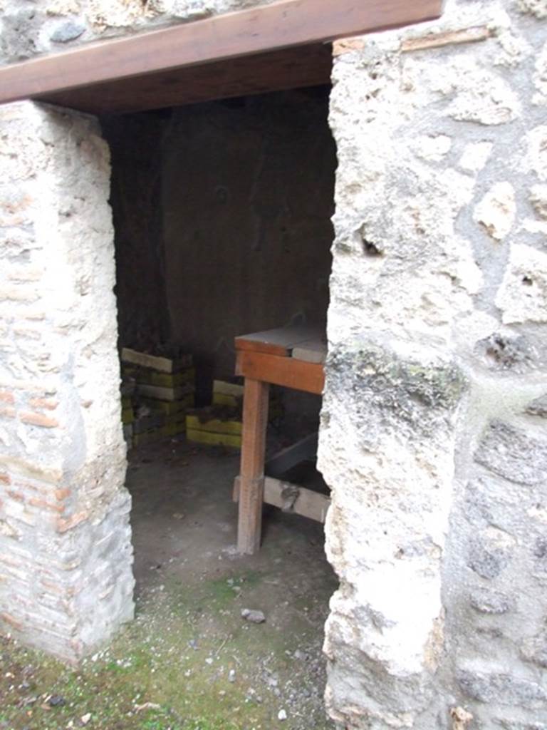 I.11.15 Pompeii. December 2007. Doorway to room 15.