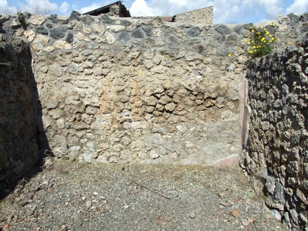 I.12.15 Pompeii.  March 2009.  Room 7. North wall.