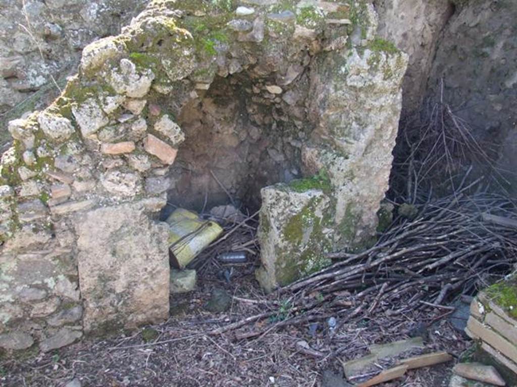 I.12.15 Pompeii. March 2009. Small cupboard under staircase.