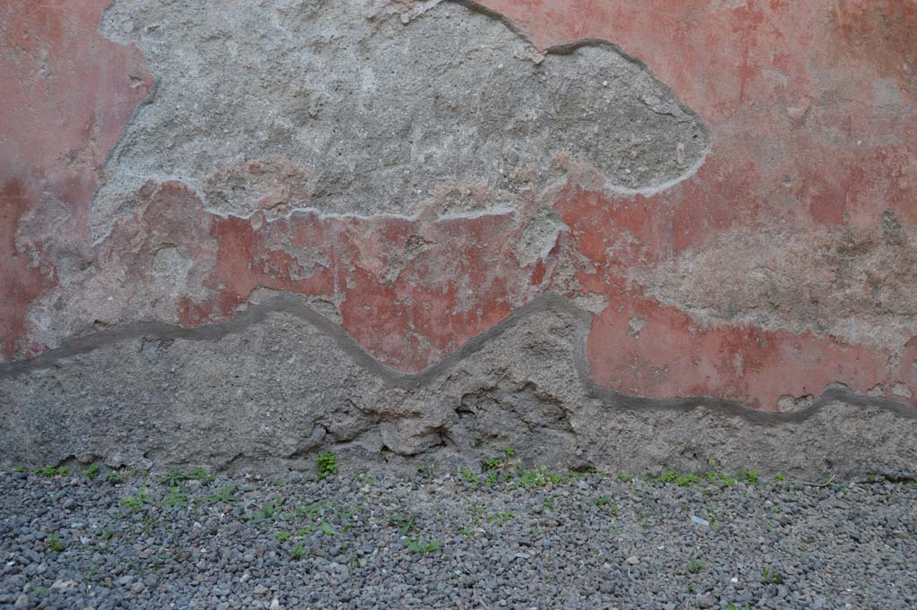 I.13.13 Pompeii. October 2017. Detail of painted decoration on west wall of bar-room.
Foto Taylor Lauritsen, ERC Grant 681269 DÉCOR.