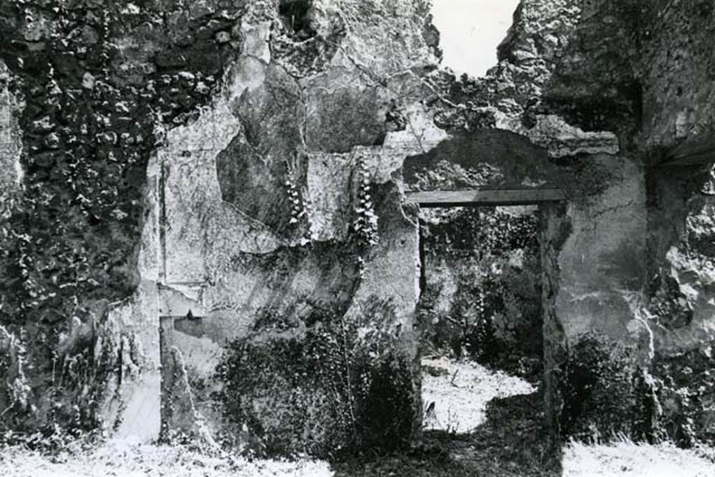 I.20.4 Pompeii. 1972. Shop House, courtyard, S wall.  Photo courtesy of Anne Laidlaw.
American Academy in Rome, Photographic Archive. Laidlaw collection _P_72_18_33.
