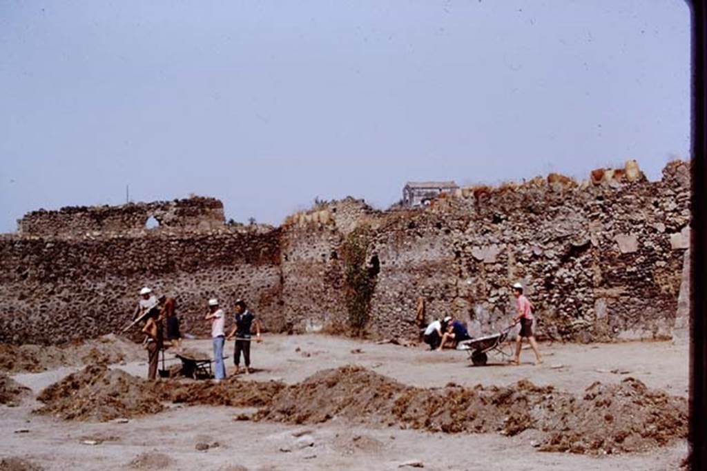 I.20.5 Pompeii. 1972. Looking towards the north-west corner. Photo by Stanley A. Jashemski. 
Source: The Wilhelmina and Stanley A. Jashemski archive in the University of Maryland Library, Special Collections (See collection page) and made available under the Creative Commons Attribution-Non Commercial License v.4. See Licence and use details. J72f0085