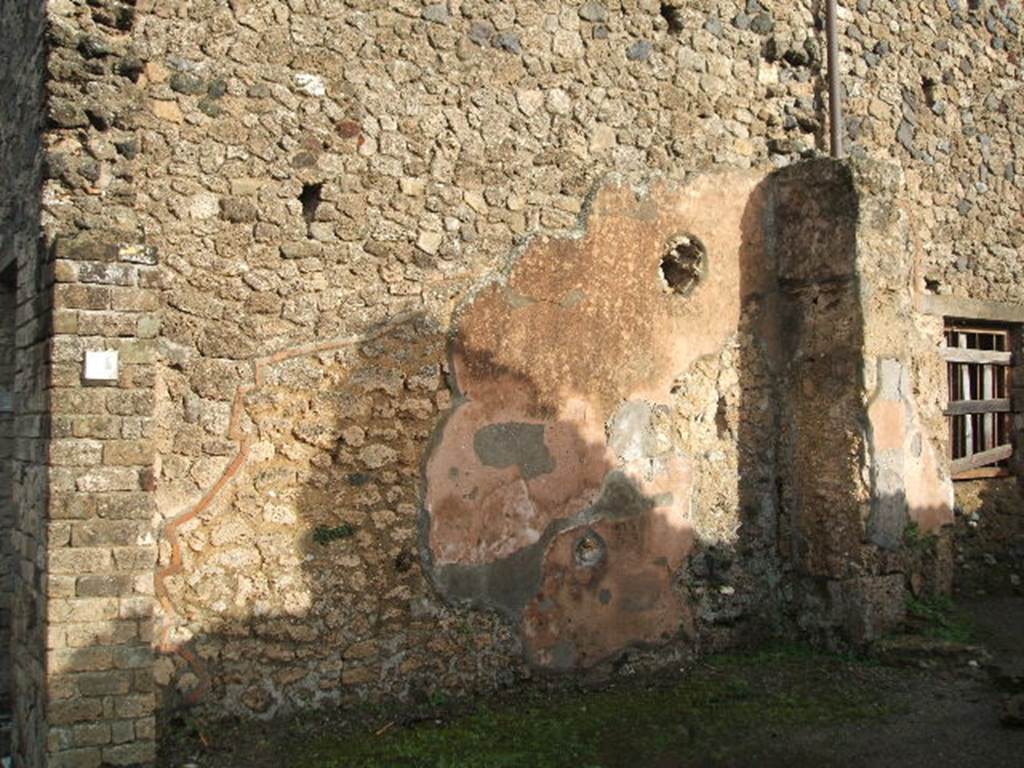 II.4.1 Pompeii.  December 2006. Shop.  East wall.