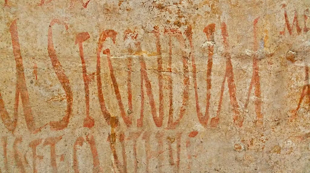 II.4.6 Pompeii. Detail from “D” on information card in Naples Archaeological Museum - Secundum. 
Photo courtesy of Giuseppe Ciaramella, June 2017.