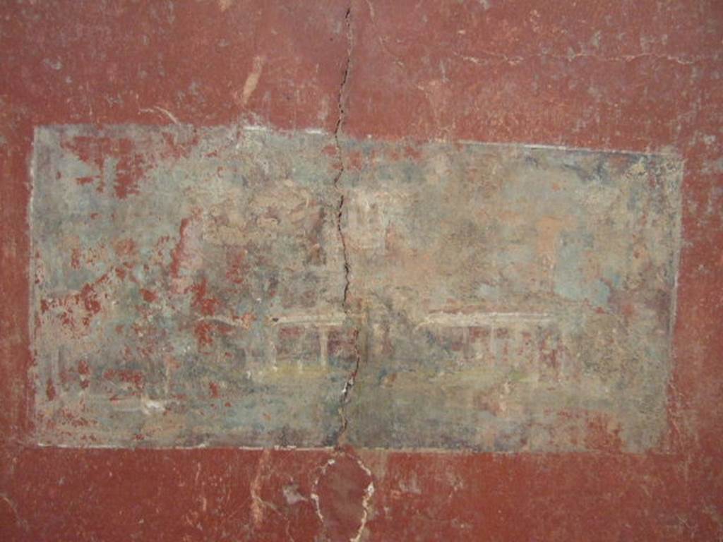 II.4.10 Pompeii. Detail of panel from wall of tablinum of Praedia di Giulia Felice (Julia Felix).  Now in Naples Archaeological Museum.