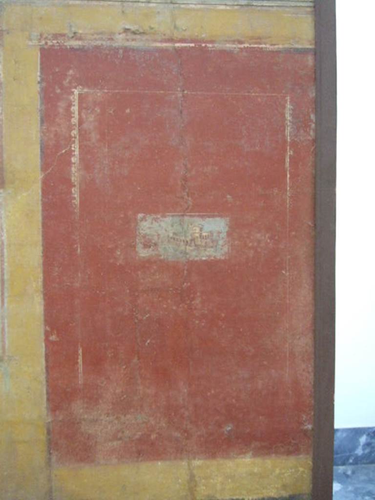 II.4.10 Pompeii. Detail of Wall from Tablinum of Praedia di Guilia Felice (Julia Felix).  Now in Naples Archaeological Museum.