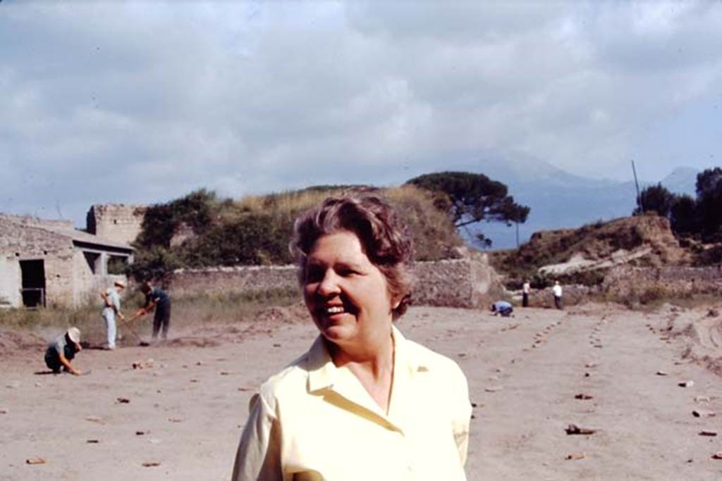 II.5 Pompeii, 1968.  Looking north across site of Wilhelmina’s vineyard. Photo by Stanley A. Jashemski.
Source: The Wilhelmina and Stanley A. Jashemski archive in the University of Maryland Library, Special Collections (See collection page) and made available under the Creative Commons Attribution-Non Commercial License v.4. See Licence and use details.
J68f0748