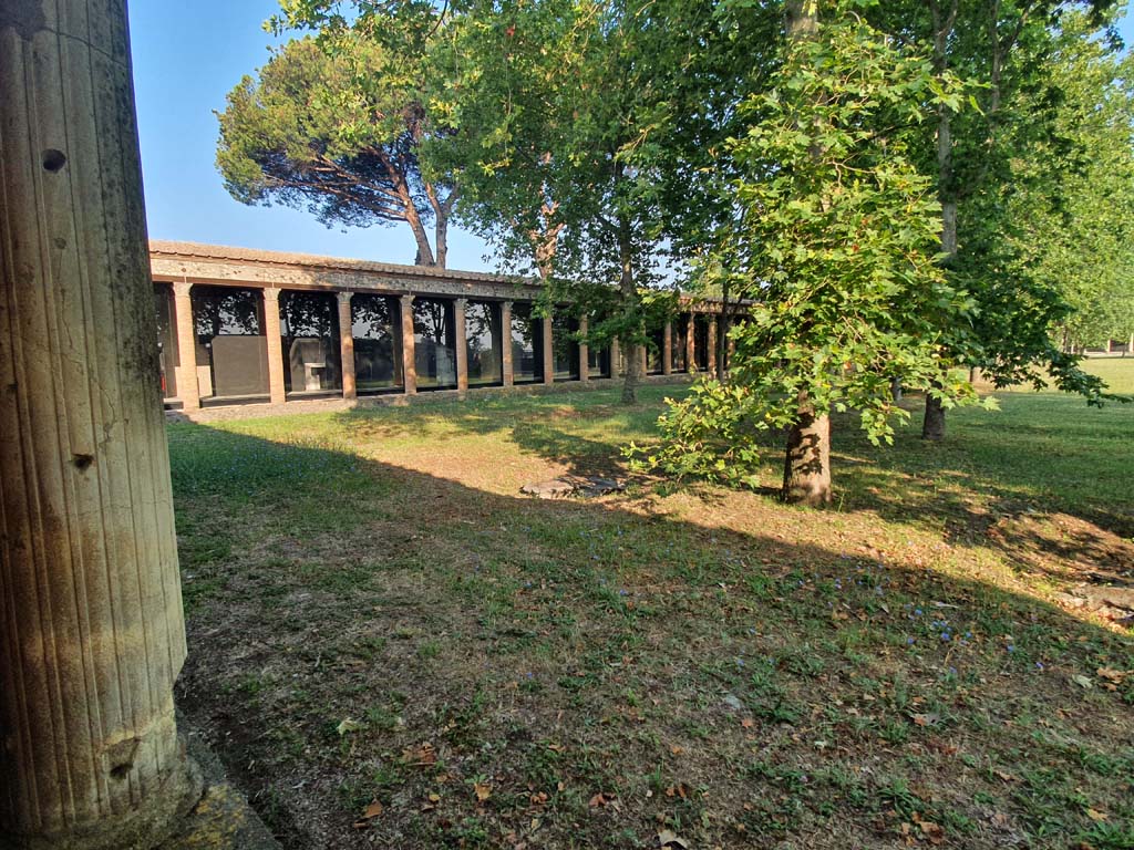 II.7.1 Pompeii. Palaestra. July 2021. Looking towards interior west side.
Foto Annette Haug, ERC Grant 681269 DÉCOR.