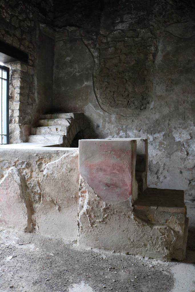 II.8.2 Pompeii. December 2018. 
Looking into II.8.3 from entrance corridor. Photo courtesy of Aude Durand.
