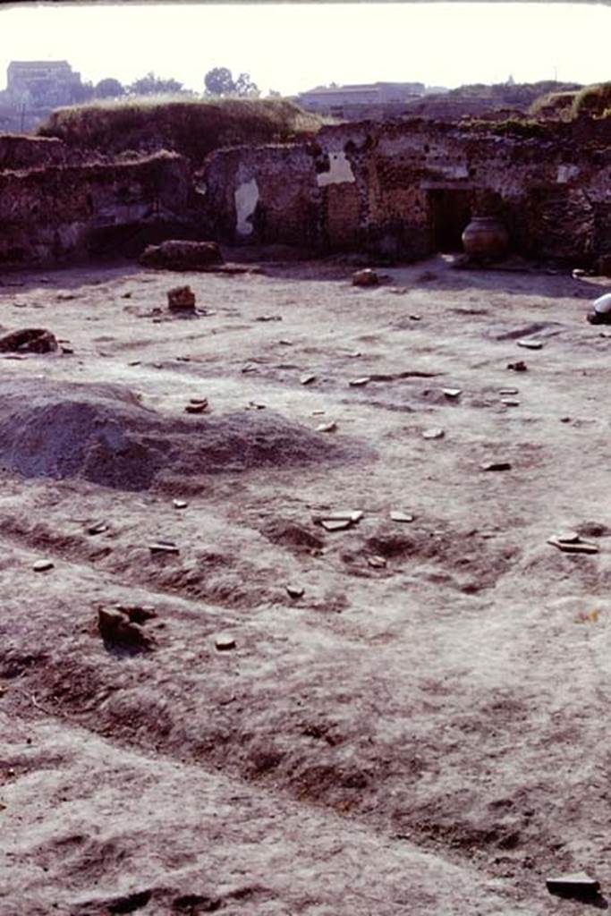 II.8.6 Pompeii, 1973. Looking north-west across site. Photo by Stanley A. Jashemski. 
Source: The Wilhelmina and Stanley A. Jashemski archive in the University of Maryland Library, Special Collections (See collection page) and made available under the Creative Commons Attribution-Non Commercial License v.4. See Licence and use details. J73f0279