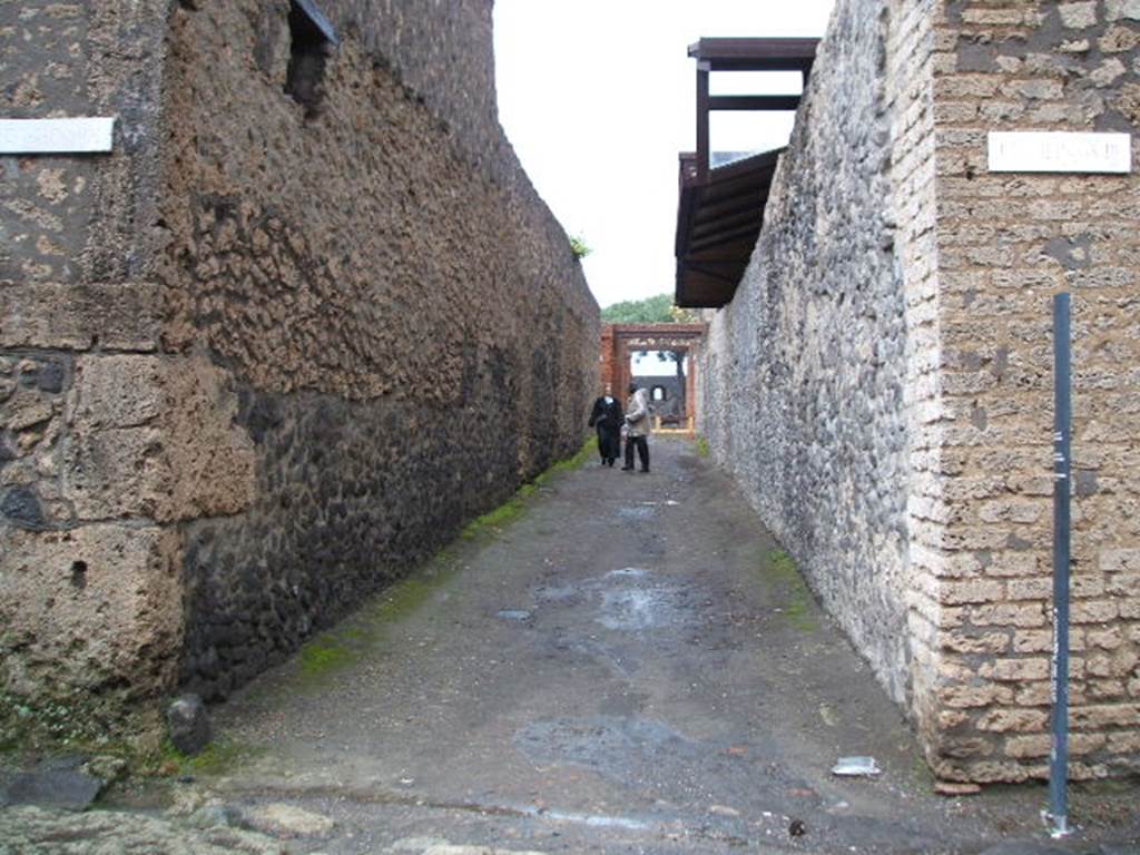 II.9                Roadway looking East towards Palaestra                   II.8.6