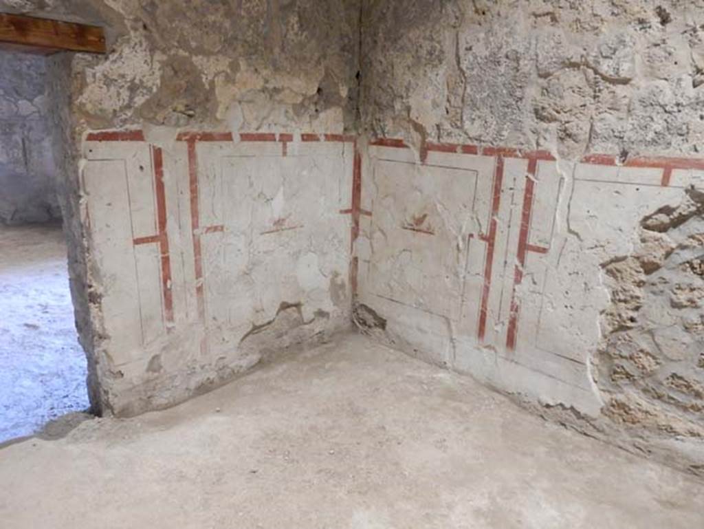 II.9.3, Pompeii. May 2018. Room 10, looking towards south-west corner and doorway in west wall to atrium room 11. Photo courtesy of Buzz Ferebee.