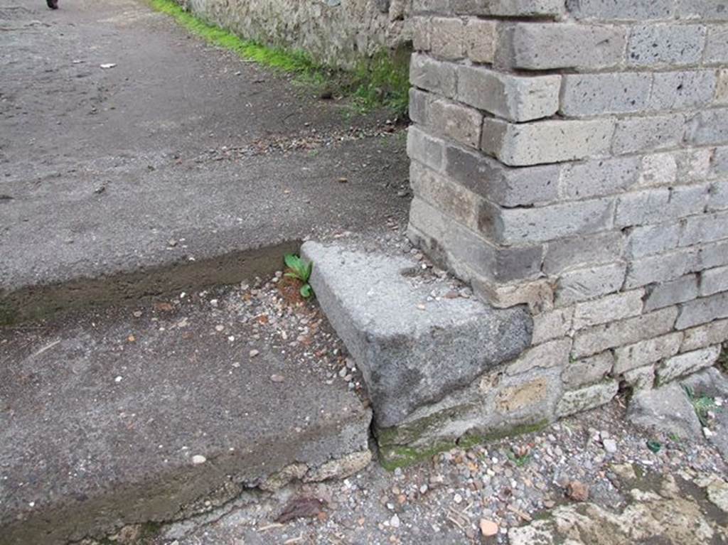 II.9.6 Base of south side of portal, originally used for crowd control to Amphitheatre.
