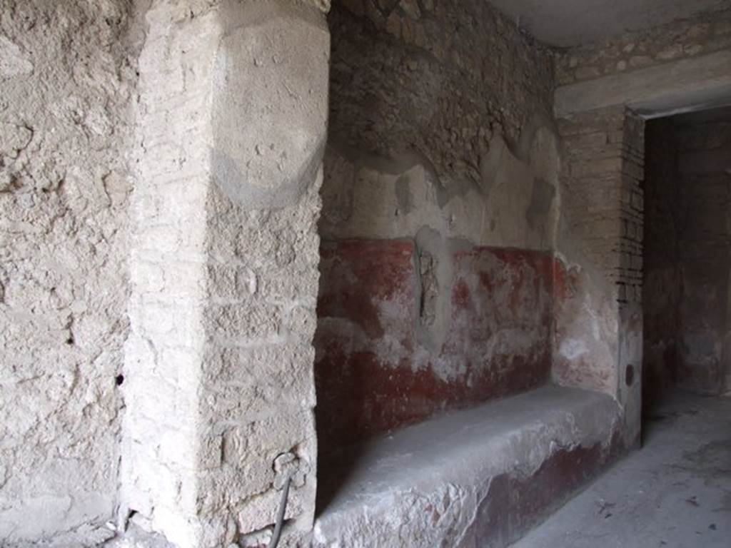 III.4.3  Pompeii. March 2009. Room 1, west side of entrance corridor.