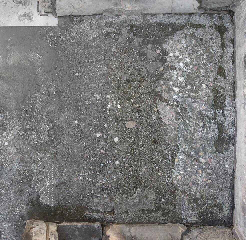 V.1.7 Pompeii. c.2005-7. Room 9, flooring. Photo by Hans Thorwid. 
Photo courtesy of the Swedish Pompeii Project.