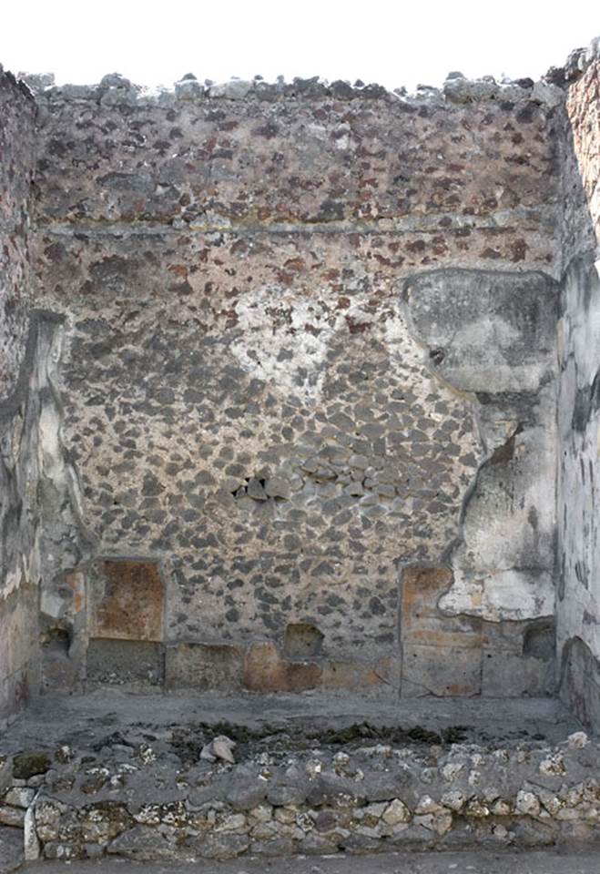 V.1.7 Pompeii. c.2005-7.  
Room 14, looking towards west wall. Photo by Hans Thorwid. 
Photo courtesy of the Swedish Pompeii Project.
