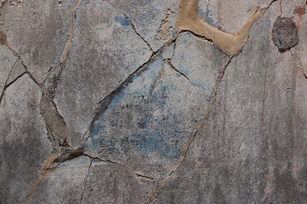 V.1.7 Pompeii. May 2024. Room 15, detail from north wall. Photo courtesy of Klaus Heese.