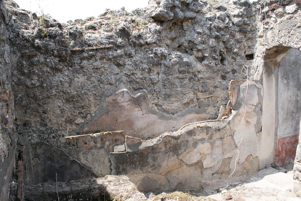 V.1.7 Pompeii. c.2005-7. 
Room 20, looking towards west wall, with doorway from room 19, on right. Photo by Thomas Staub.
Photo courtesy of the Swedish Pompeii Project.