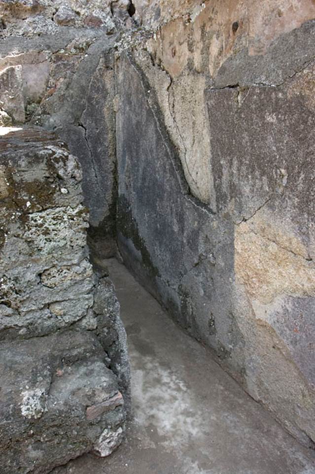 V.1.7 Pompeii. c.2005-7.  Room 20, south-west corner. Photo by Hans Thorwid. 
Photo courtesy of the Swedish Pompeii Project.