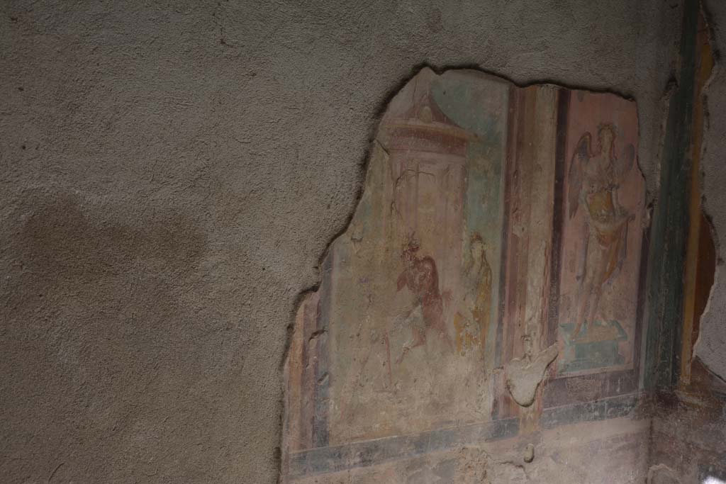 V.1.18 Pompeii. October 2019. Exedra “y”, looking towards west wall.
Foto Annette Haug, ERC Grant 681269 DÉCOR.