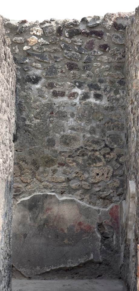 V.1.23 Pompeii. 
Room “h’ ”, south wall. Photo by Hans Thorwid.
Photo courtesy of the Swedish Pompeii Project.