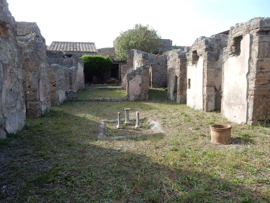 V.2.4 Pompeii. June 2019. Looking north across atrium. Photo courtesy of Buzz Ferebee.