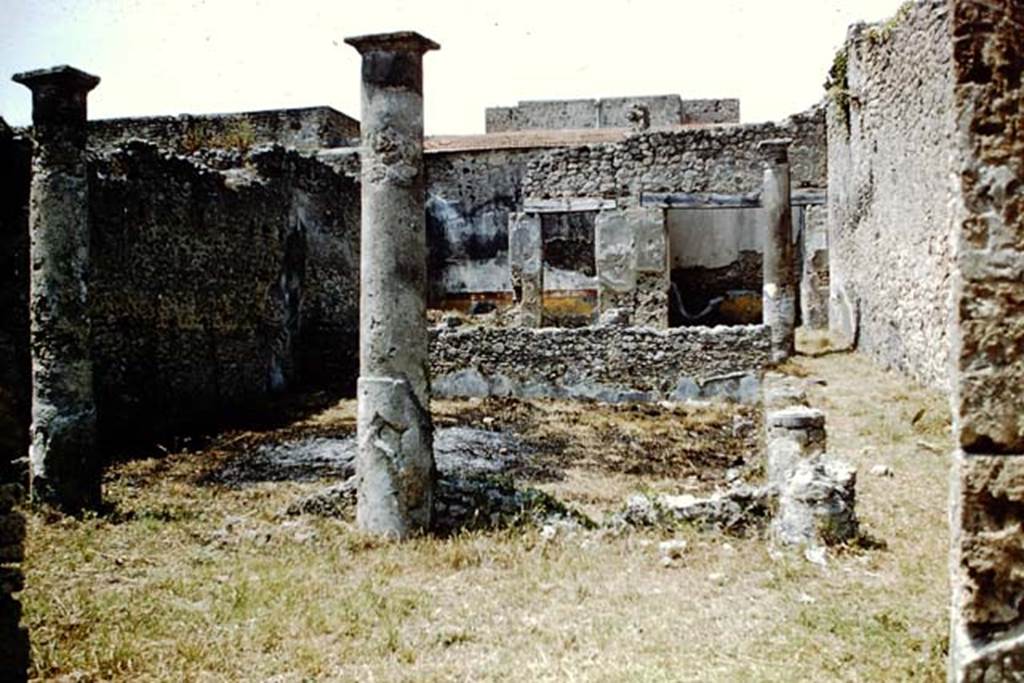 V.2.10 Pompeii. 1961. Looking north across peristyle. Photo by Stanley A. Jashemski.
Source: The Wilhelmina and Stanley A. Jashemski archive in the University of Maryland Library, Special Collections (See collection page) and made available under the Creative Commons Attribution-Non Commercial License v.4. See Licence and use details.
J61f0860