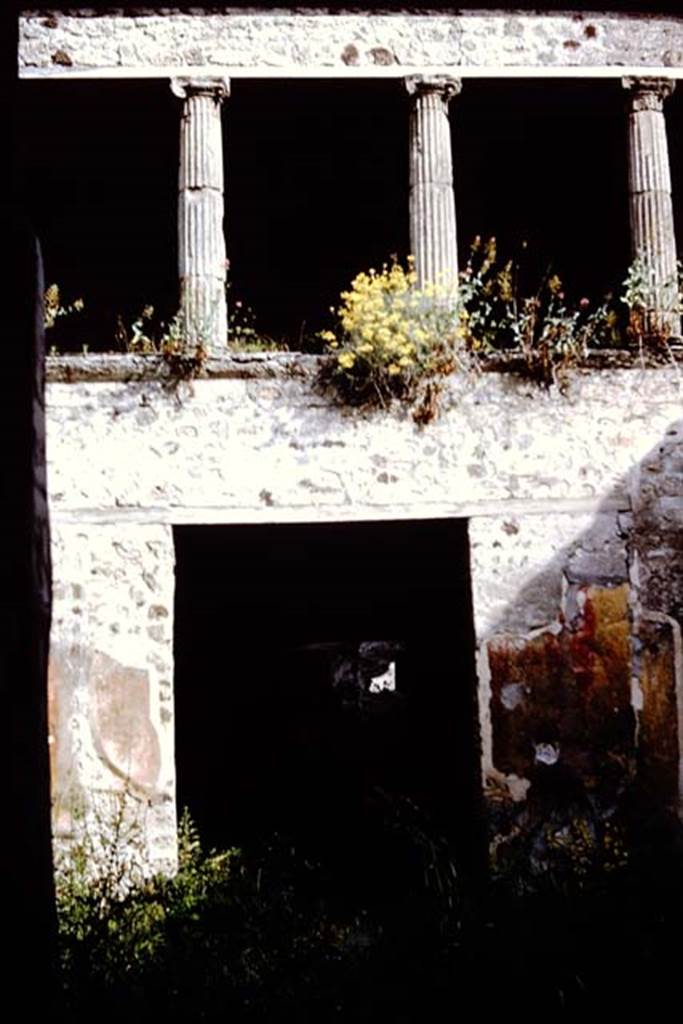 V.2.h Pompeii. 1966. South side of atrium, with doorway to tablinum ‘f’. Photo by Stanley A. Jashemski.
Source: The Wilhelmina and Stanley A. Jashemski archive in the University of Maryland Library, Special Collections (See collection page) and made available under the Creative Commons Attribution-Non Commercial License v.4. See Licence and use details.
J66f0174
