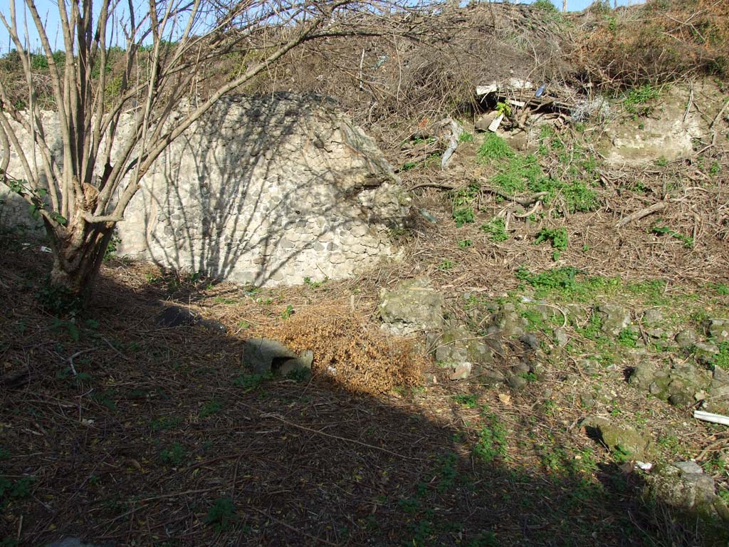 V.2.i Pompeii. December 2007. Room 25, large garden area to east of house.