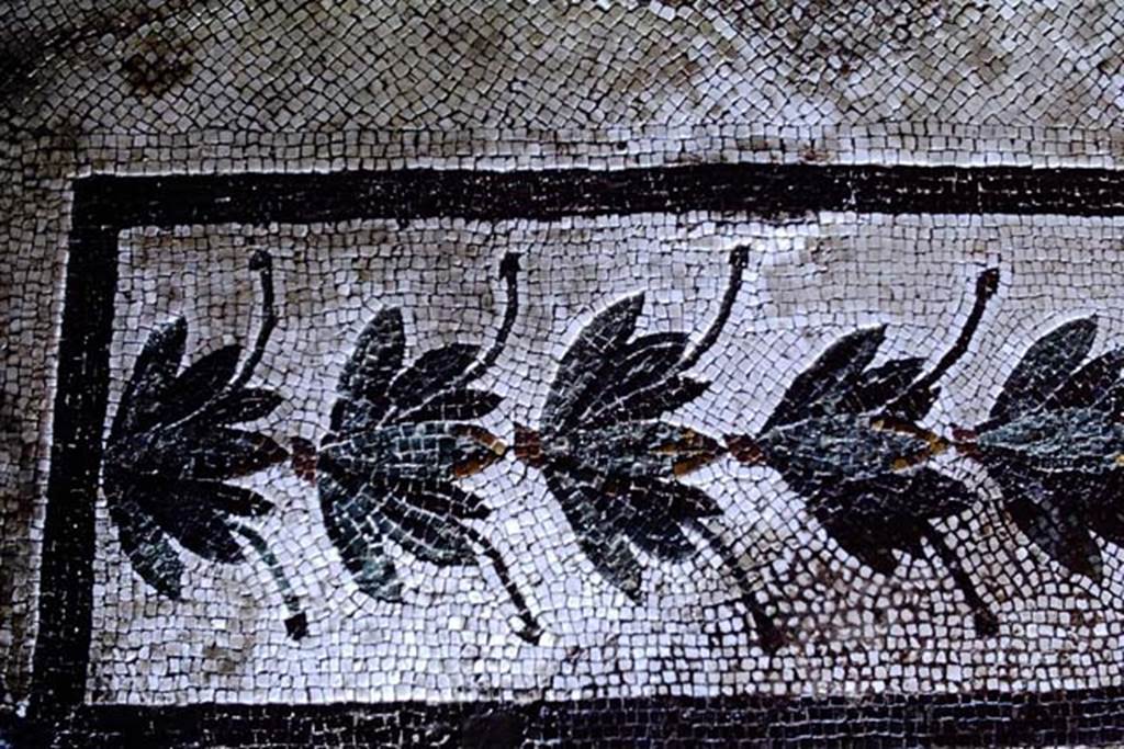 V.2.i Pompeii. 1968. Room 20, detail of mosaic floor at room threshold.   Photo by Stanley A. Jashemski.
Source: The Wilhelmina and Stanley A. Jashemski archive in the University of Maryland Library, Special Collections (See collection page) and made available under the Creative Commons Attribution-Non Commercial License v.4. See Licence and use details.
J68f0770