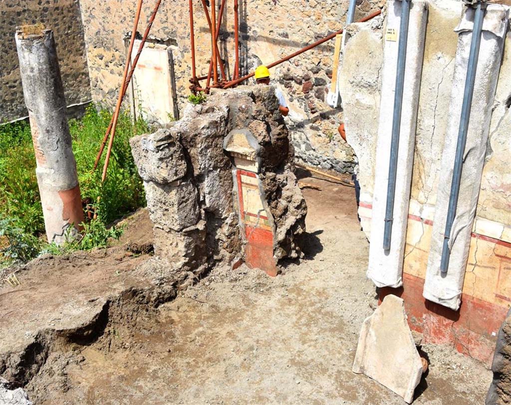 V.2.15 Pompeii. May 2018. Room A6 north side.
Photograph © Parco Archeologico di Pompei.