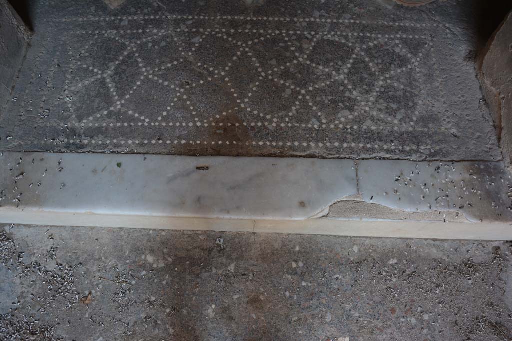 V.4.a Pompeii. March 2019. Looking east from entrance corridor towards step and doorway threshold into atrium.
Foto Annette Haug, ERC Grant 681269 DÉCOR