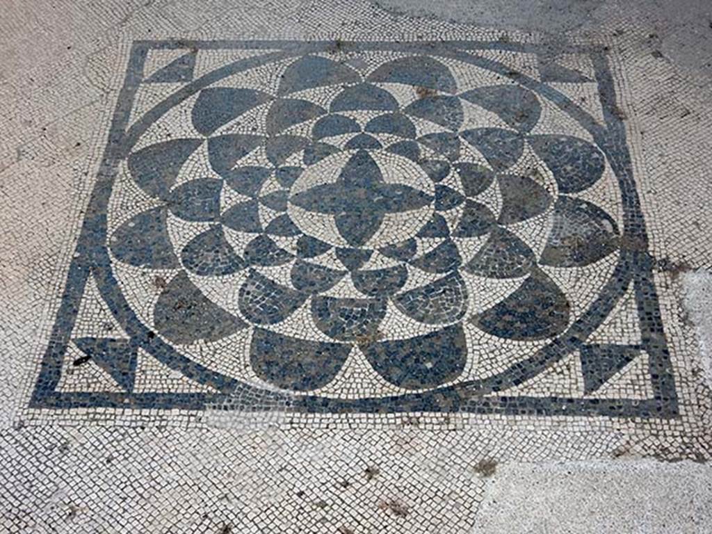 VI.1.6 Pompeii. May 2017. Mosaic centre to flooring. Photo courtesy of Buzz Ferebee.