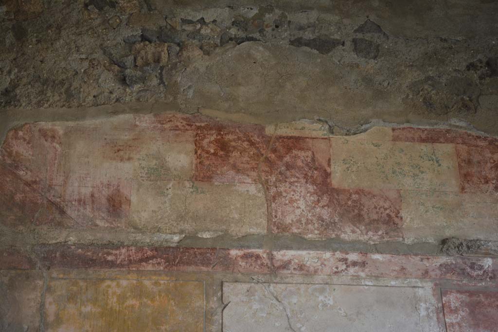 VI.2.4 Pompeii. December 2017. Upper north wall of oecus.
Foto Annette Haug, ERC Grant 681269 DÉCOR.