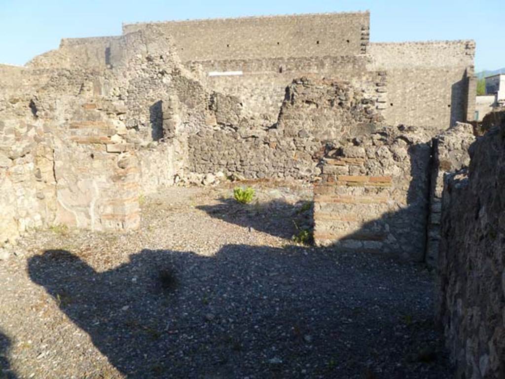 VI.2.10 Pompeii. May 2011. Looking south across atrium towards doorway to oecus.
Photo courtesy of Michael Binns.