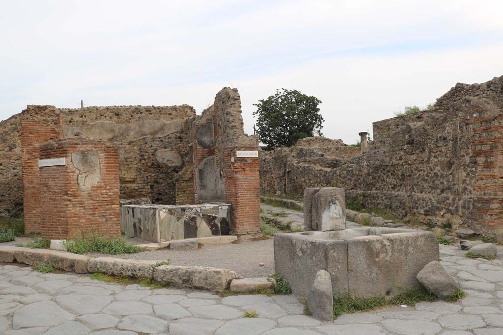 VI.3.20 Pompeii. December 2018. Looking north towards entrance doorway. Photo courtesy of Aude Durand.