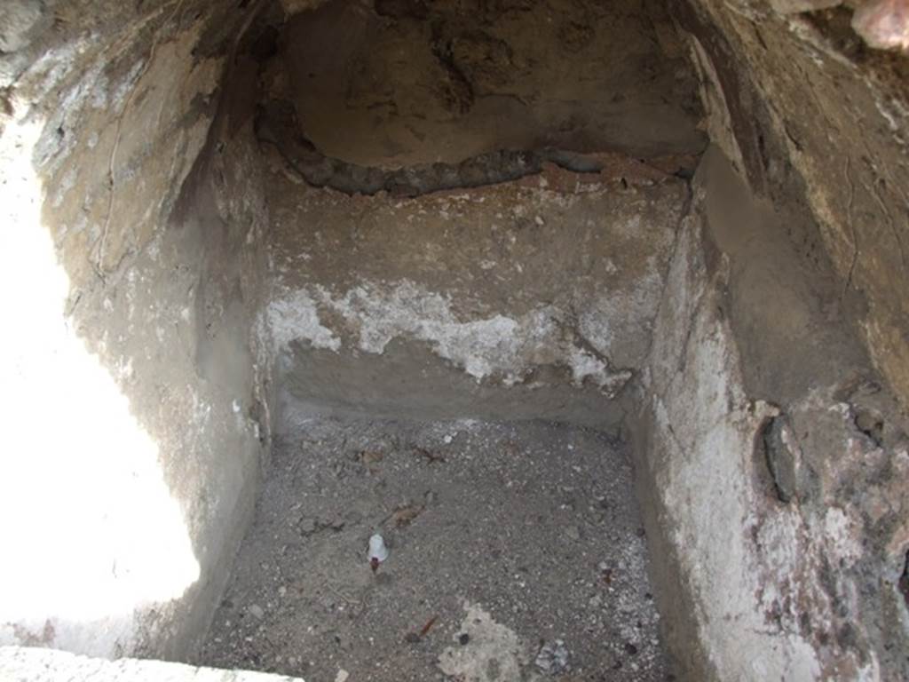 VI.5.3 Pompeii. December 2007. Cistern?, under the stairs on the east side of room 12.